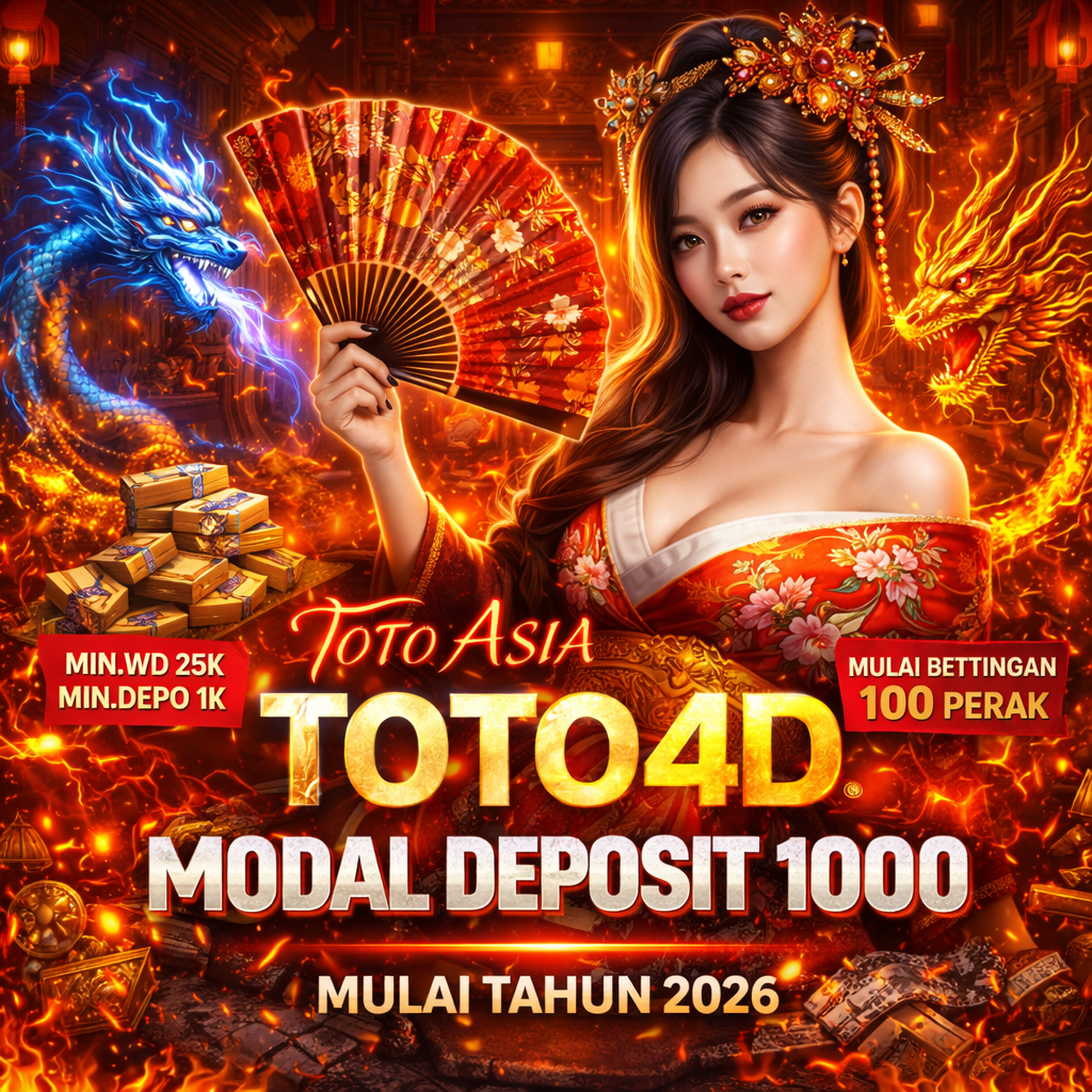 TOTO ASIA ✈️ Homebase Toto 4D Terbaik Modal Deposit 1000 Hari Ini